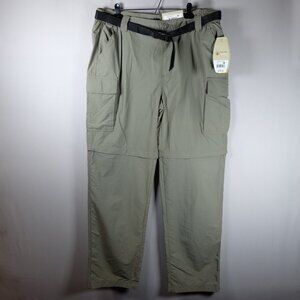 NWT Lake & Trail Convertible Hiking Pants Men Large Stretch Nylon Outdoors